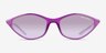Armani Exchange AX4152SU Opalescent Purple MétalSoleil de Lunette de vue d'EyeBuyDirect, Vue de Face