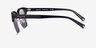 Coach HC8326 Black Gunmetal AcetateSunglass Frames from EyeBuyDirect, Side View