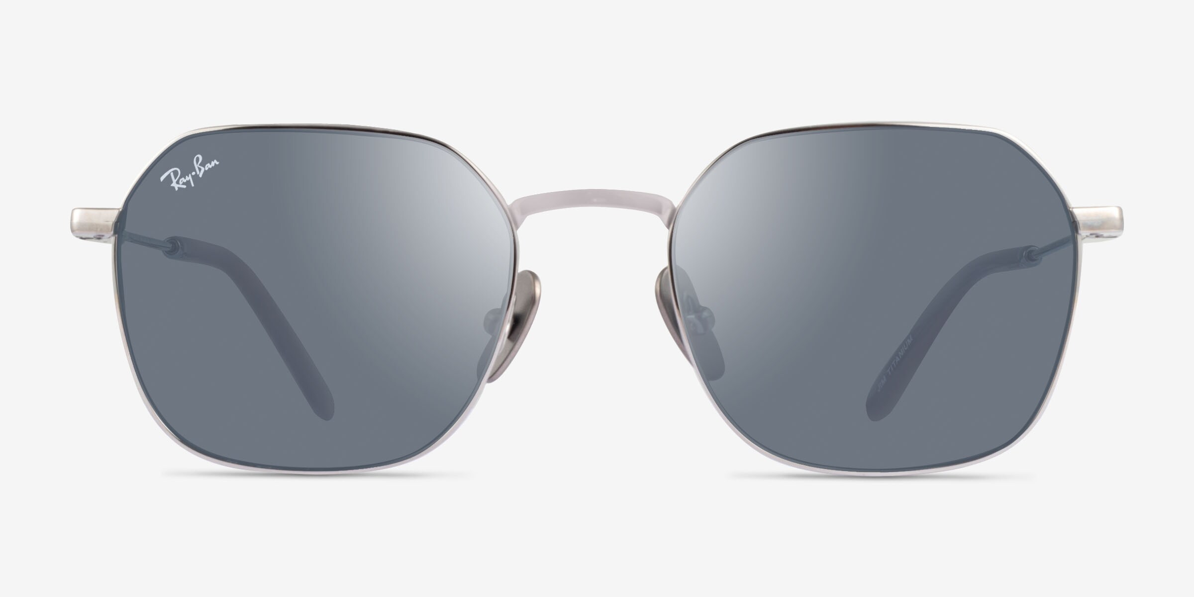Ray-Ban RB8094 Jim Titanium - Geometric Silver Frame Prescription