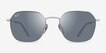 Ray-Ban RB8094 Jim Titanium Silver TitaniumSunglass Frames from EyeBuyDirect, Front View