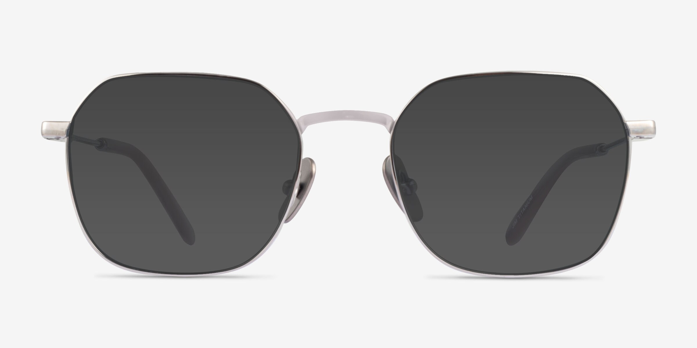 Ray-Ban RB8094 Jim Titanium - Geometric Silver Frame Prescription