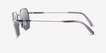 Ray-Ban RB8094 Jim Titanium Silver TitaniumSunglass Frames from EyeBuyDirect, Side View