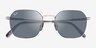 Ray-Ban RB8094 Jim Titanium Silver TitaniumSunglass Frames from EyeBuyDirect, Closed View