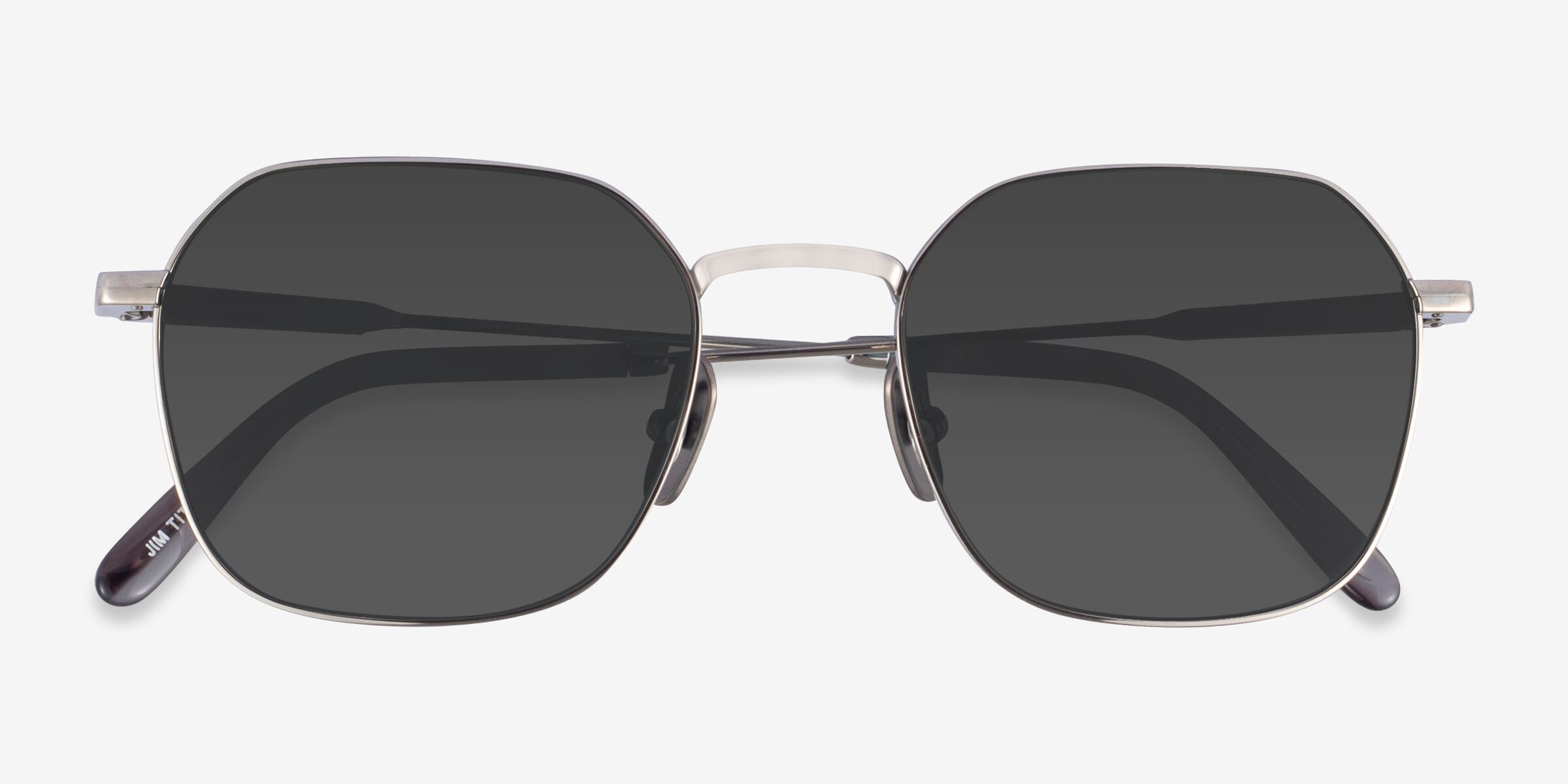 Ray-Ban RB8094 Jim Titanium - Geometric Silver Frame Prescription