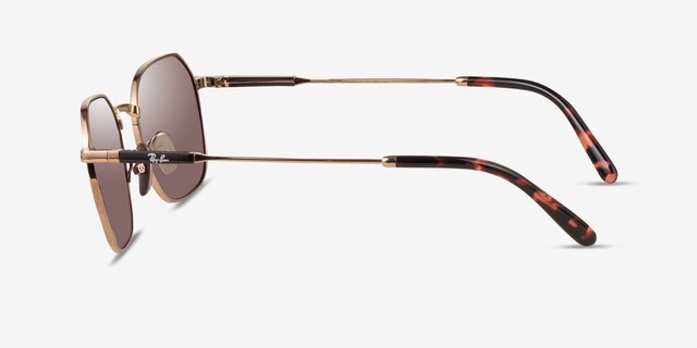 Ray-Ban RB8094 Jim Titanium Light Brown TitaniumSunglass Frames from EyeBuyDirect, Side View