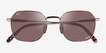 Ray-Ban RB8094 Jim Titanium Light Brown TitaniumSunglass Frames from EyeBuyDirect, Closed View