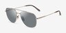 Ray-Ban RB8097 William Titanium Silver TitaniumSunglass Frames from EyeBuyDirect, Angle View