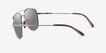 Ray-Ban RB8097 William Titanium Silver TitaniumSunglass Frames from EyeBuyDirect, Side View