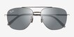Ray-Ban RB8097 William Titanium Silver TitaniumSunglass Frames from EyeBuyDirect, Closed View