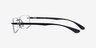 Ray-Ban RB8724 Gunmetal TitaniumEyeglass Frames from EyeBuyDirect, Side View