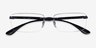 Ray-Ban RB8724 Gunmetal TitaniumEyeglass Frames from EyeBuyDirect, Closed View