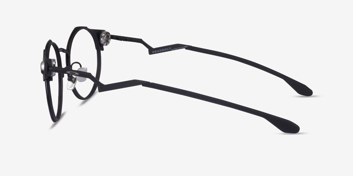 Oakley OX5141 Deadbolt Black Titanium Eyeglass Frames from EyeBuyDirect