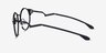 Oakley OX5141 Deadbolt Black TitaniumEyeglass Frames from EyeBuyDirect, Side View