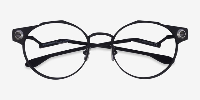 Oakley OX5141 Deadbolt Black TitaniumEyeglass Frames from EyeBuyDirect, Closed View