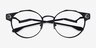 Oakley OX5141 Deadbolt Black TitaniumEyeglass Frames from EyeBuyDirect, Closed View