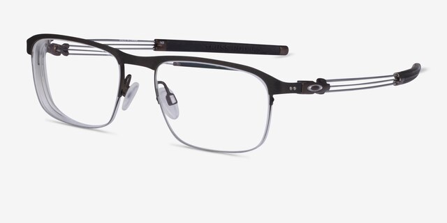Oakley Truss Rod 0.5 Gunmetal TitaniumEyeglass Frames from EyeBuyDirect, Angle View