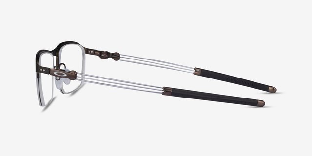 Oakley Truss Rod 0.5 Gunmetal TitaniumEyeglass Frames from EyeBuyDirect, Side View