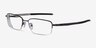 Oakley Gauge 5.1 Gunmetal TitaniumEyeglass Frames from EyeBuyDirect, Angle View