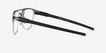 Oakley Latch Ti Silver TitaniumEyeglass Frames from EyeBuyDirect, Side View