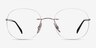 Ray-Ban RB8747 Bronze TitaniumEyeglass Frames from EyeBuyDirect, Front View