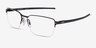 Oakley Sway Bar 0.5 Satin Black TitaniumEyeglass Frames from EyeBuyDirect, Angle View