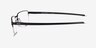 Oakley Sway Bar 0.5 Satin Black TitaniumEyeglass Frames from EyeBuyDirect, Side View