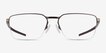Oakley Sway Bar 0.5 Bronze TitaniumEyeglass Frames from EyeBuyDirect, Front View