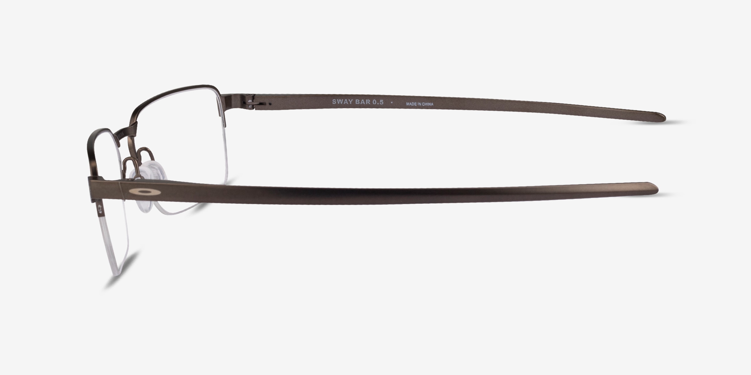 Oakley Sway Bar 0.5 - Rectangle Bronze Frame Eyeglasses