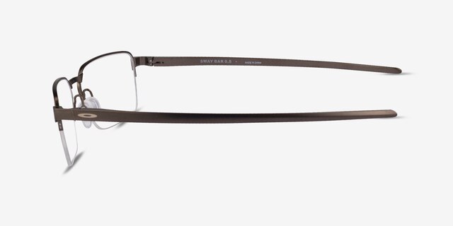 Oakley Sway Bar 0.5 Bronze TitaniumEyeglass Frames from EyeBuyDirect, Side View