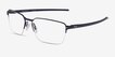 Oakley Sway Bar 0.5 Matte Midnight TitaniumEyeglass Frames from EyeBuyDirect, Angle View