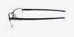 Oakley Sway Bar 0.5 Matte Midnight TitaniumEyeglass Frames from EyeBuyDirect, Side View