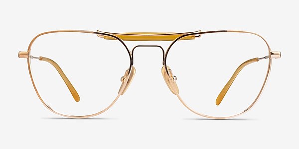 Ray-Ban RB8064V Doré Titanium Montures de lunettes de vue