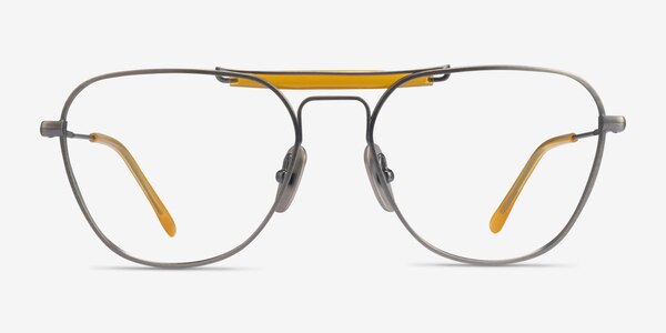 Ray-Ban RB8064V Demi Gloss Pewter Titane Montures de lunettes de vue