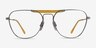 Ray-Ban RB8064V Demi Gloss Pewter TitaniumEyeglass Frames from EyeBuyDirect, Front View