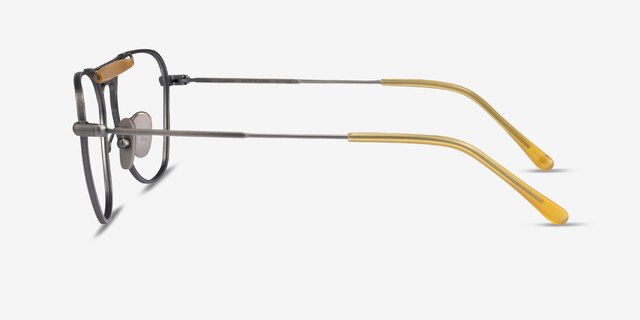 Ray-Ban RB8064V Demi Gloss Pewter TitaniumEyeglass Frames from EyeBuyDirect, Side View