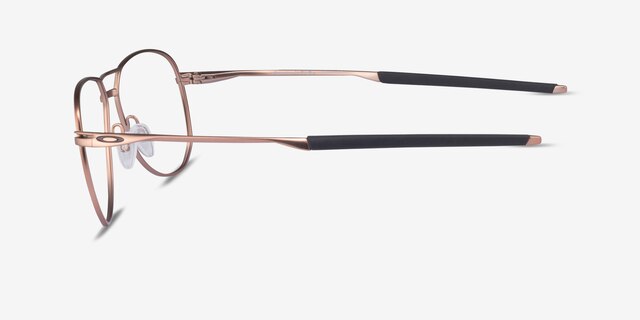 Oakley Contrail Ti Rx Satin Rose Gold TitaniumEyeglass Frames from EyeBuyDirect, Side View