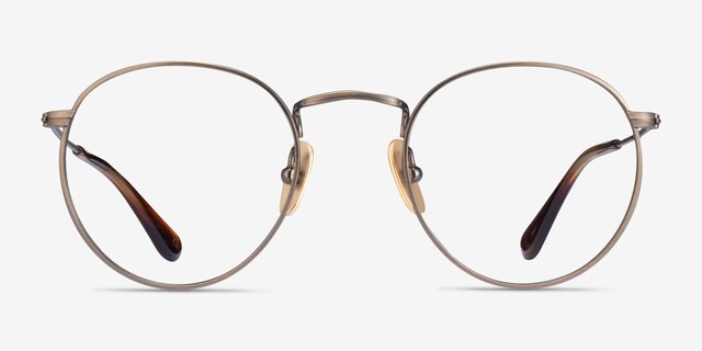 Ray-Ban RB8247V Bronze TitaniumEyeglass Frames from EyeBuyDirect, Front View