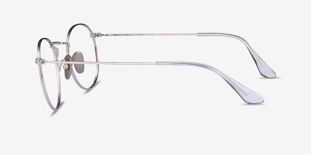 Ray-Ban RB8247V Silver TitaniumEyeglass Frames from EyeBuyDirect, Side View
