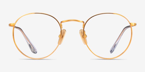 Ray-Ban RB8247V Shiny Gold Titanium Montures de lunettes de vue