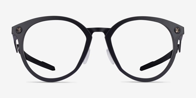 Oakley Cognitive R Matte Black TitaniumEyeglass Frames from EyeBuyDirect, Front View