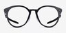 Oakley Cognitive R Matte Black TitaniumEyeglass Frames from EyeBuyDirect, Front View