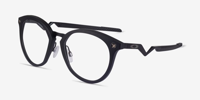 Oakley Cognitive R Matte Black TitaniumEyeglass Frames from EyeBuyDirect, Angle View