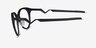 Oakley Cognitive R Matte Black TitaniumEyeglass Frames from EyeBuyDirect, Side View