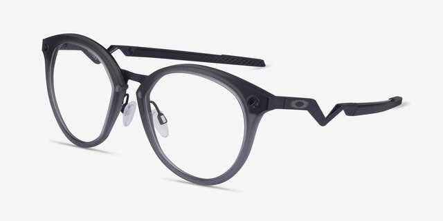Oakley Cognitive R Gray TitaniumEyeglass Frames from EyeBuyDirect, Angle View