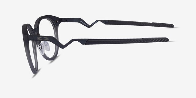 Oakley Cognitive R Gray TitaniumEyeglass Frames from EyeBuyDirect, Side View