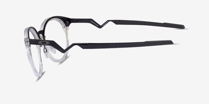 Oakley Cognitive R Clear Titanium Eyeglass Frames from EyeBuyDirect