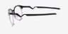 Oakley Cognitive R Transparent TitaniumMontures de lunettes de vue d'EyeBuyDirect, Vue de Côté