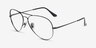 Ray-Ban RB8789 Gunmetal TitaniumMontures de lunettes de vue d'EyeBuyDirect, Vue d'Angle