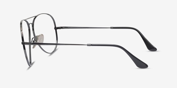 Ray-Ban RB8789 Gunmetal Titanium Eyeglass Frames from EyeBuyDirect