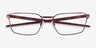 Oakley Sway Bar Brushed Bronze TitaniumEyeglass Frames from EyeBuyDirect, Closed View